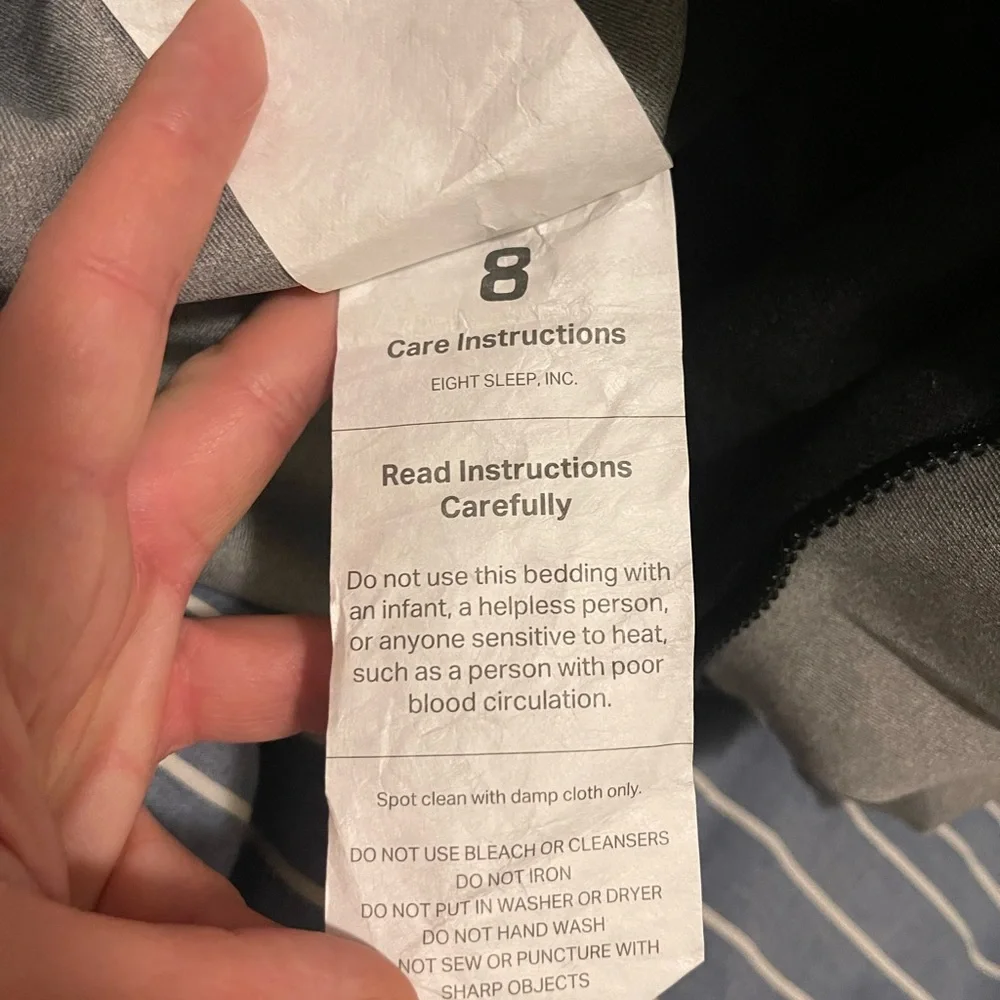 Eight Sleep Pod Gray Cali King (Mattress Cover Only)